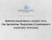 Insights from the September Magistrates Commission\’s leadership interviews