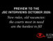 Preview of the JSC Interviews: October 2026